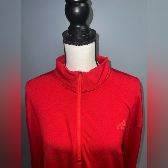 Adidas quarter zip jacket with thumb holes - Picture 2 of 6